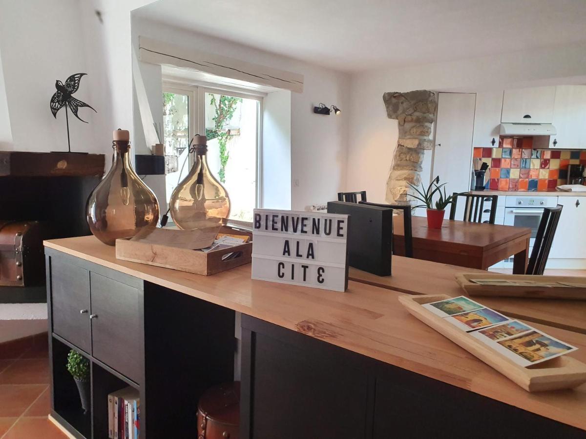 Les Chemins De La Cite Chambre Ou Appartement Carcassonne Bagian luar foto